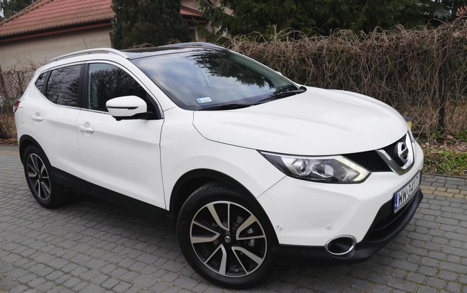 Nissan Qashqai cena 56900 przebieg: 101000, rok produkcji 2016 z Siedliszcze małe 781